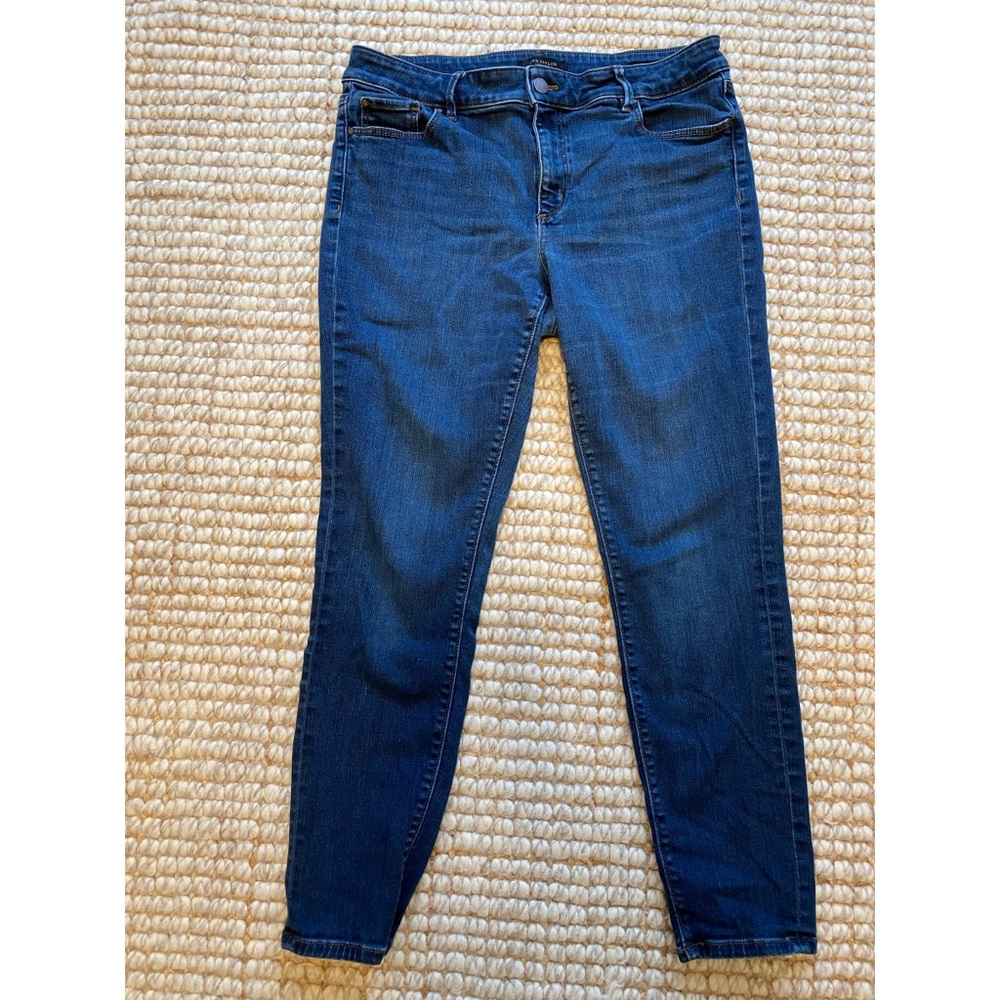 Ann Taylor Jeans The Skinny Curvy Fit Size 10